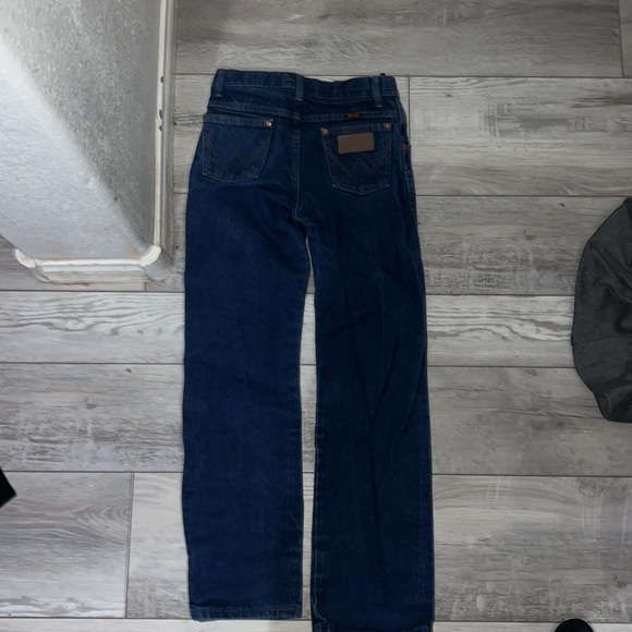 dark wash strait vintage jeans💋 - Picture 2 of 8